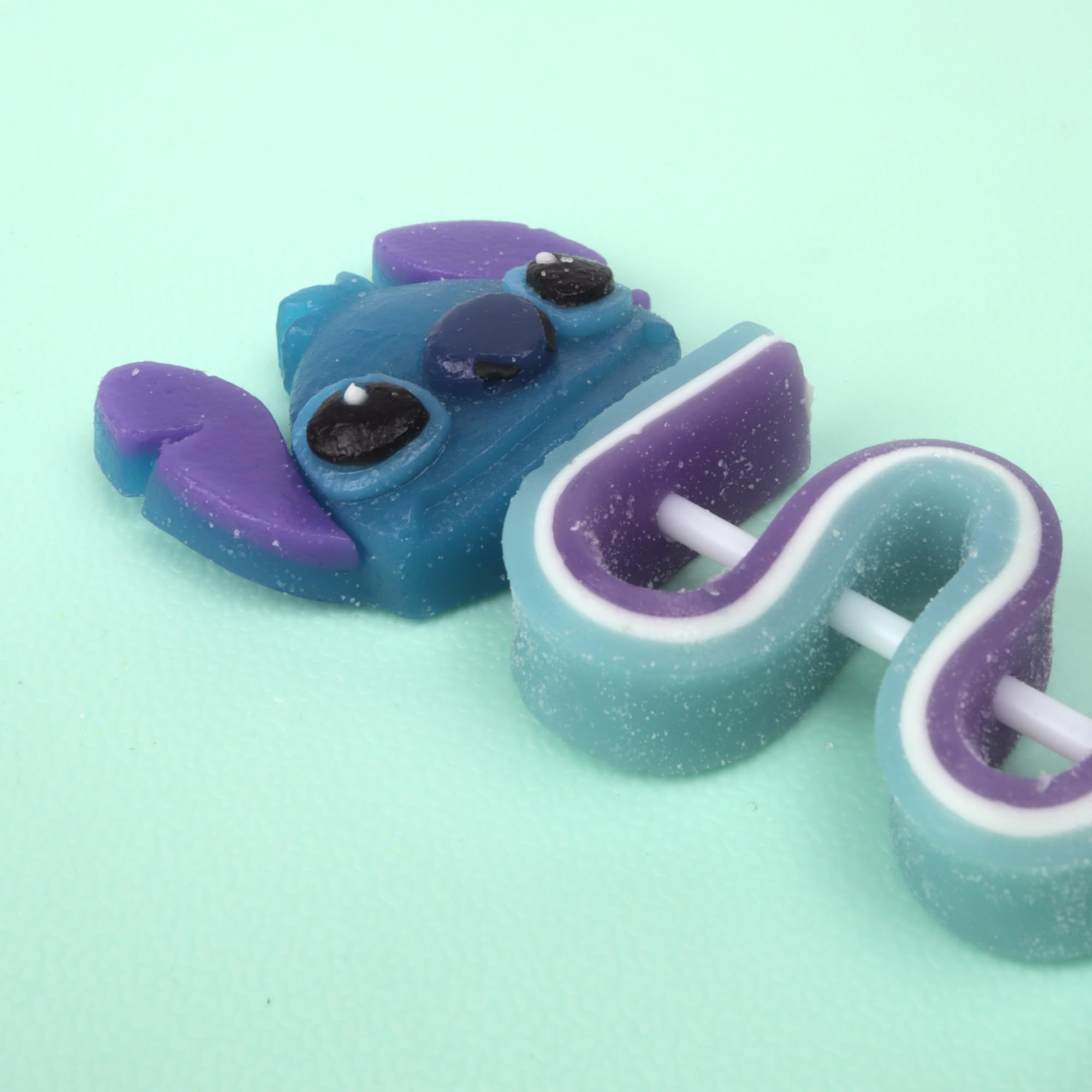 Amazon.com : Lilo & Stitch Sour Belt Gummy Candy Skewers, 4 Count